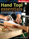 Hand Tool Essentials (eBook): Refine Your Power Tool Projects With Hand Tool Techniques